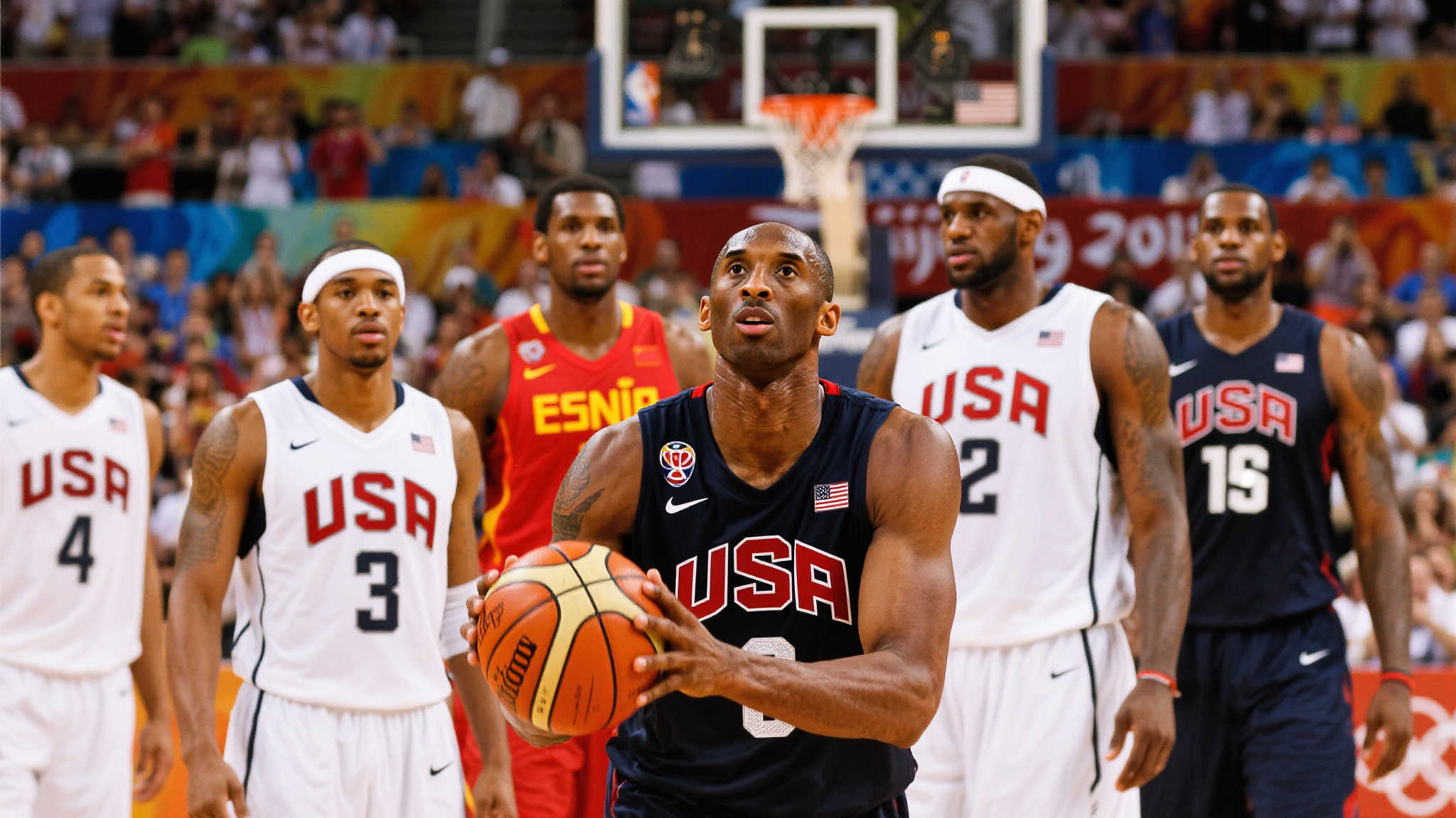 科比奥运传奇瞬间，保罗韦德难忘回忆