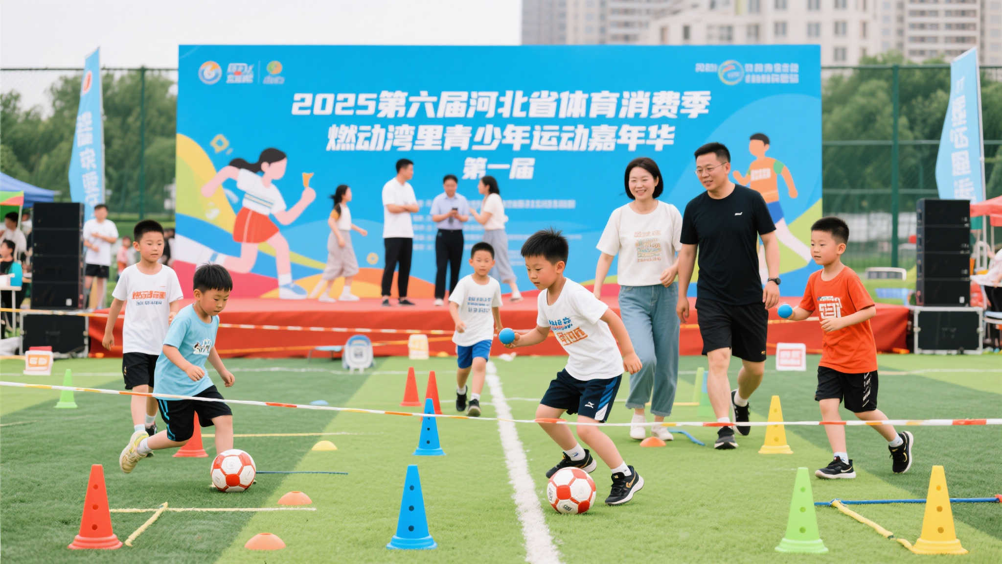2025年第六届河北体育消费季——燃动湾里首届青少年运动嗨夏嘉年华
